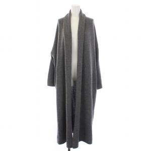 EVERYDAY I LIKE 21AW Cashmere ロングガウン F グレー 21020500803030