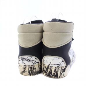 BALENCIAGA Marble High Top マーブルハイトップ スニーカー 41 27cm 黒 白 グレー 373408