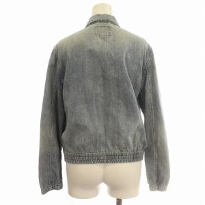 POLO RALPH LAUREN デニムジャケット ジップアップ ブルゾン XS 水色 ライトブルー