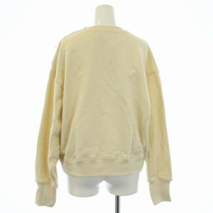 AMERICANA アダムエロペ Adam et Rope' for SALON 別注ショルダージップロゴスウェット トレーナー ロゴ プリント