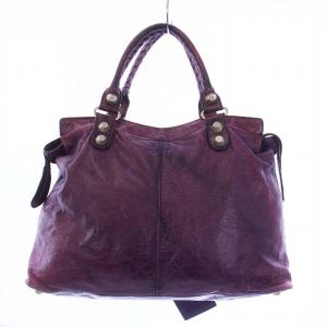 BALENCIAGA ジャイアント シティ トートバッグ パープル