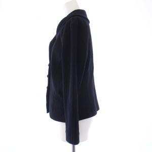 Christian Dior SPORT ヴィンテージ ショールカラージャケット アウター ニット切替 M 黒 ブラック