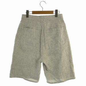 MM6 Maison Margiela 15SS ショートパンツ S32MU0075 麻 リネン 36 XS グレー