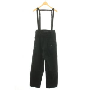 MM6 Maison Margiela マルタンマルジェラ 16SS オーバーオール サロペット サスペンダー 38 M 黒 ブラック