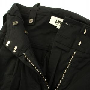 MM6 Maison Margiela マルタンマルジェラ 16SS オーバーオール サロペット サスペンダー 38 M 黒 ブラック