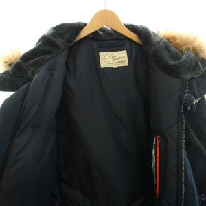 AVIREX N-3B エアナショナルガード AIR NATIONL GUARD フライトジャケット 中綿ジャケット アウター フード ラクーンファー