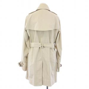 BURBERRY LONDON トレンチコート アウター ミドル ダブル 裏地ノバチェック SLIMFIT UK8 M ベージュ