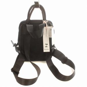 Repetto PETTIT ADAGE ミニリュック ショルダーバッグ 2WAY ナイロン 黒 ブラック