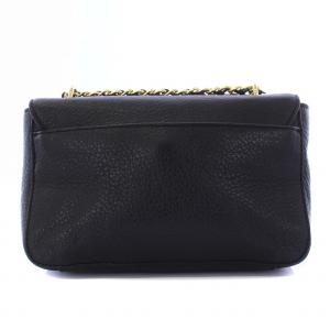 TORY BURCH ショルダーバッグ チェーン レザー ゴールド金具 黒 ブラック