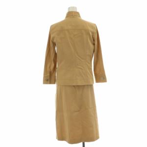 BURBERRY LONDON セットアップ 上下 2点セット ジャケット ベルト ハイネック ノースリーブワンピース ひざ丈 フレア タック 裏地ノバチェック