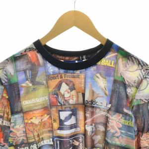 adidas Originals Tシャツ カットソー 半袖 総柄 S マルチカラー AY7812 /NQ
