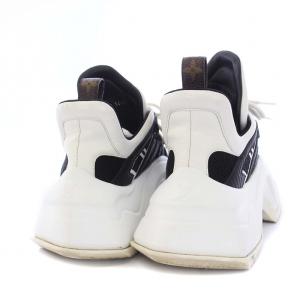 LOUIS VUITTON LV アークライト 2.0 ライン スニーカー 36.5 ブラック ホワイト