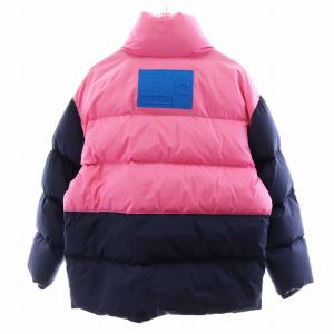 DSQUARED2 21AW Tone Puffer Jacket 42 ピンク ネイビー