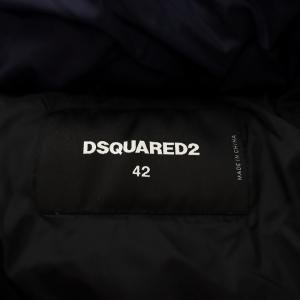 DSQUARED2 21AW Tone Puffer Jacket 42 ピンク ネイビー