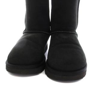 UGG australia クラシック ショート 2 Classic Short 2 ムートンブーツ US6 23cm 黒 ブラック 1016223
