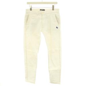 ゴルフウェア 21SS パワフルコットンストレッチ トリコチン パンツ ジップフライ ロゴ刺繍 4 M