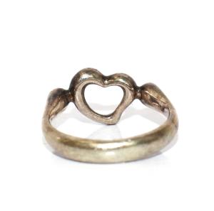 TIFFANY&Co. エルサペレッティ オープンハート リング 指輪 SV925 7号 シルバー アクセサリー /DK OH