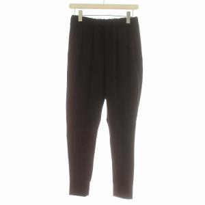 22AW SUNDAY ストレッチポンチ 2タックパンツ ジョグパンツ イージーパンツ S 黒 ブラック