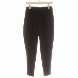 JOURNAL STANDARD LUXE 22AW SUNDAY ストレッチポンチ 2タックパンツ ジョグパンツ イージーパンツ S 黒 ブラック