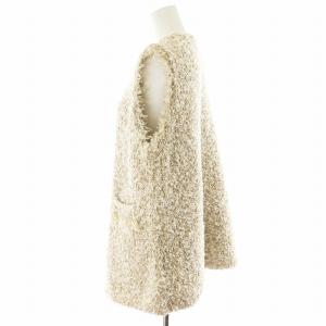 TO BE CHIC 19AW ベスト 前開き 42 L ベージュ