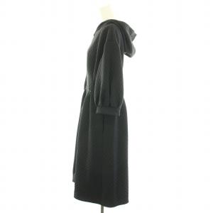 René 22年製 パフスリーブキルティングコート 34 ブラック