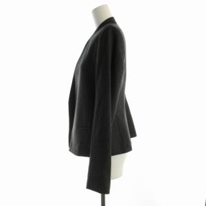 Theory LIGHT SAXONY CLEAN BLAER ノーカラージャケット ノーベント 総裏地 トッパー 2 M グレー