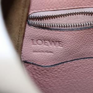 LOEWE フラメンコ ノット スモール アナグラム ハンドバッグ ピンクベージュ