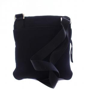 PRADA SPORT ネオプレン ショルダーバッグ クロスボディバッグ ポシェット 黒 ブラック B9606