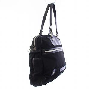 Orobianco ブリーフケース ビジネスバッグ ナイロン レザー 黒 ブラック