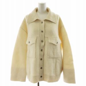 22AW ニットジャケット 白 ホワイト /AN22