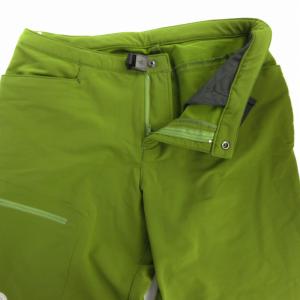 THE NORTH FACE VERB SLIM PANT クライミングパンツ スリム ストレッチ ロゴ プリント S 緑 グリーン NBW31206