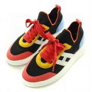 HERMES クルー ローカットスニーカー 36 マルチカラー