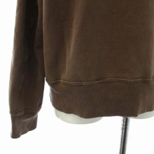 Deuxieme Classe 19AW スウェット トレーナー ロゴ プリント 長袖 茶 ブラウン 19070500705030