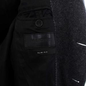Neil Barrett Pコート 46 グレー ブラック