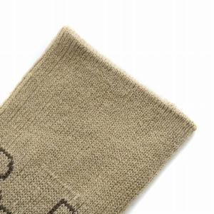 Deuxieme Classe 24AW jacquard socks ジャガードソックス ハイソックス 靴下 総柄 F 茶 ブラウン 24090520705030
