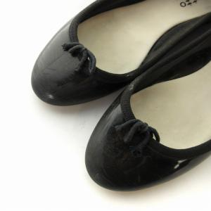 repetto レペット サンドリオン バレエシューズ レザー ブラック 38