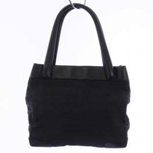 ハンドバッグ トートバッグ チェック柄 黒 ブラック