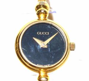 GUCCI 腕時計 クォーツ 2針 バングルウォッチ 2700 2 L ジャンク品 /DK D OH
