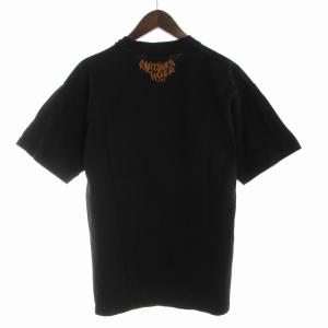 Tマーク虎ロゴ ユニフォーム 黒 USA製コットンTシャツ】 MOTOR RCL64 半袖 丸ロゴプリント (黒)