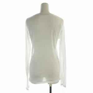 AP STUDIO 24SS Sheer rib T-sh Tシャツ カットソー シアー シースルー クルーネック 長袖 F