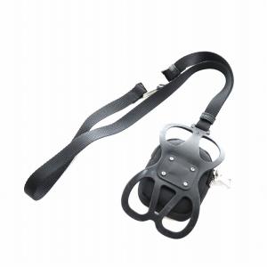 PRADA ミニポーチ ショルダーポーチ スマートフォンケース ナイロン ブラック 1ZT0162DMJ