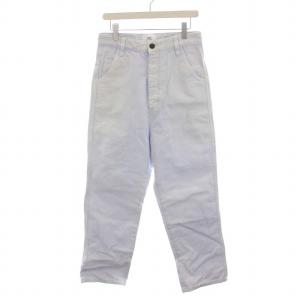 デニムパンツ ジーンズ ストレート W28 S 水色 ライトブルー /YM