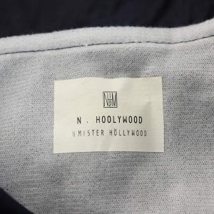 N.HOOLYWOOD pieces ブルゾン ジャンパー ロゴ ナイロン 40 L 紺 ネイビー /AN34