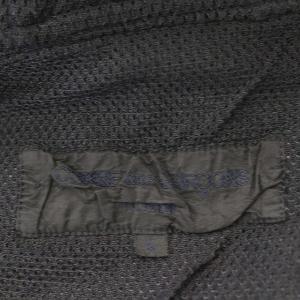 COMME des GARCONS HOMME 10AW 縮絨 ジップアップ パーカー ジャケット L 黒 ブラック