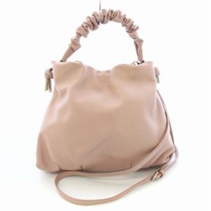 ANAYI クリスチャンヴィラ CHRISTIAN VILLA ハンドバッグ ショルダーバッグ 2WAY ギャザー