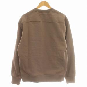 Theory 21AW TECH TERRY BB COLTS CREW スウェット トレーナー 裏起毛 S ライトブラウン 茶