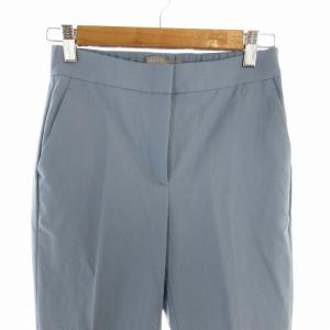 theory luxe 22SS ARIOSA CAROL テーパードパンツ センタープレス 34 XS 水色 ライトブルー /EE