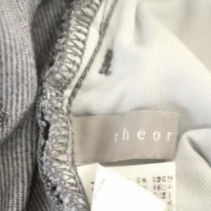 theory luxe 24SS LUMIERE DENIM BANNY デニムパンツ 34 XS グレー /G