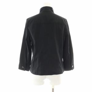 BURBERRY LONDON ジャケット ハイネック シングル ノバチェック 長袖 40 M 黒 ブラック