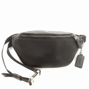 COACH ウエストバッグ F84710 ポーチ ロゴ 黒 ブラック